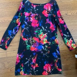 Gorgeous Modern Floral Molly Midi Dress